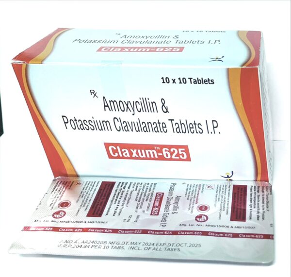 CLAXUM 625 tablets